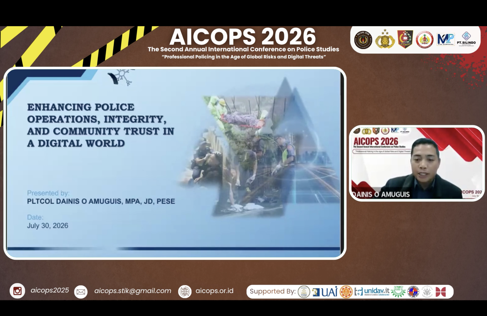 AICOPS 2026 paper presentation